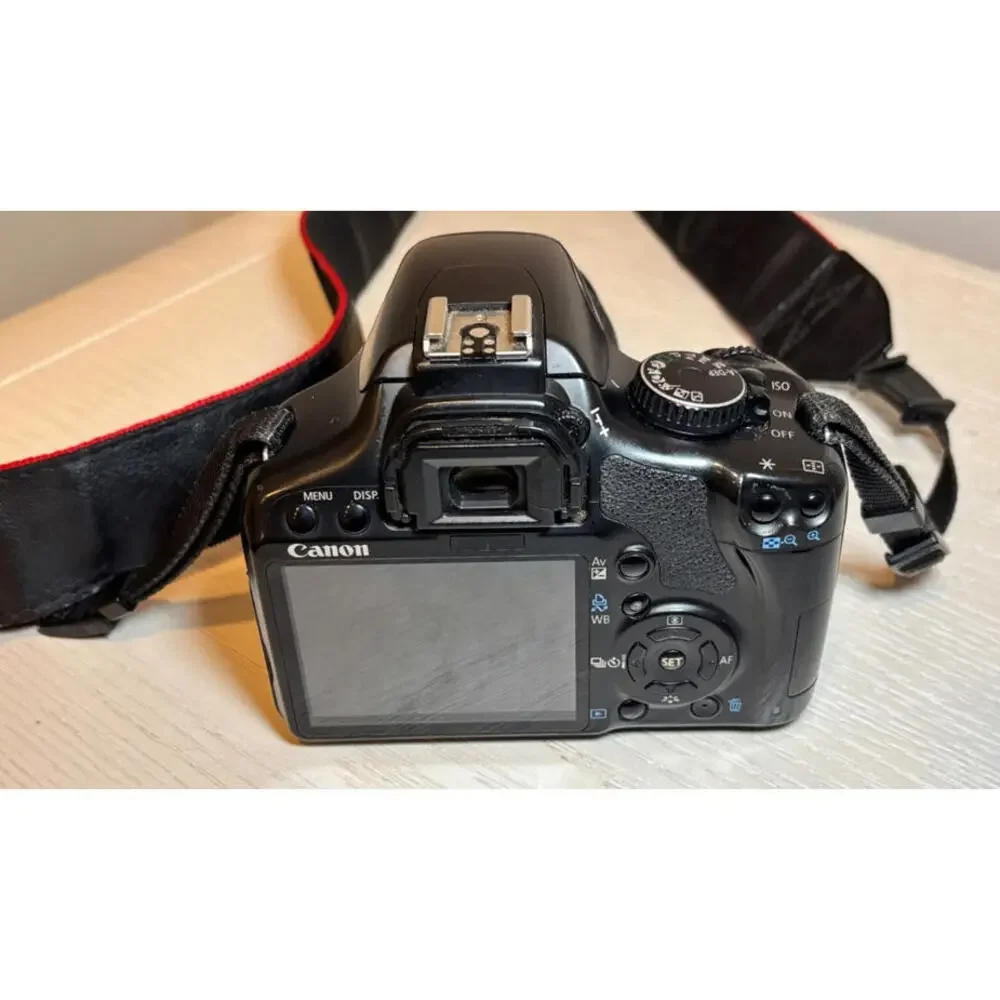 Canon EOS Rebel XSi DS126181 Camera w/ Lens EF-S 18-55mm Battery See Description
